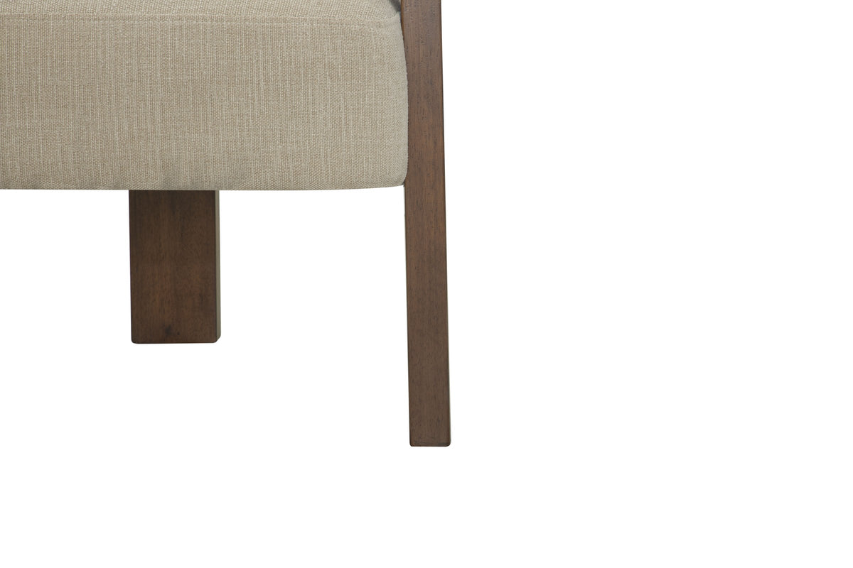 Miami Club Chair - Chenille Ivory