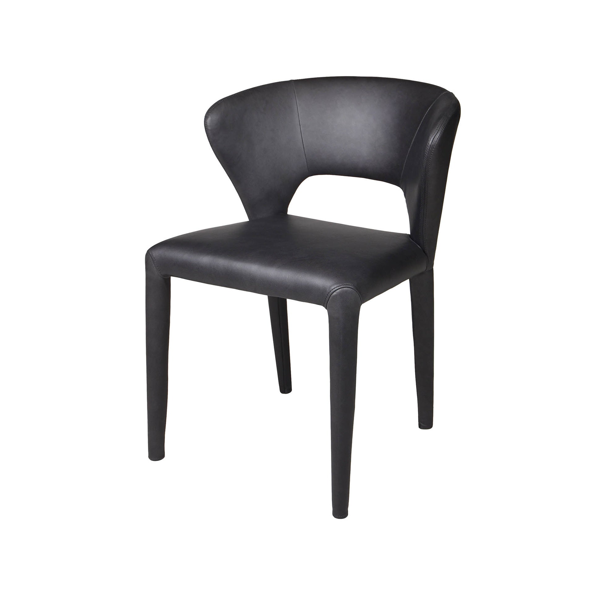 Silla de Comedor Dakota - Negro Vintage