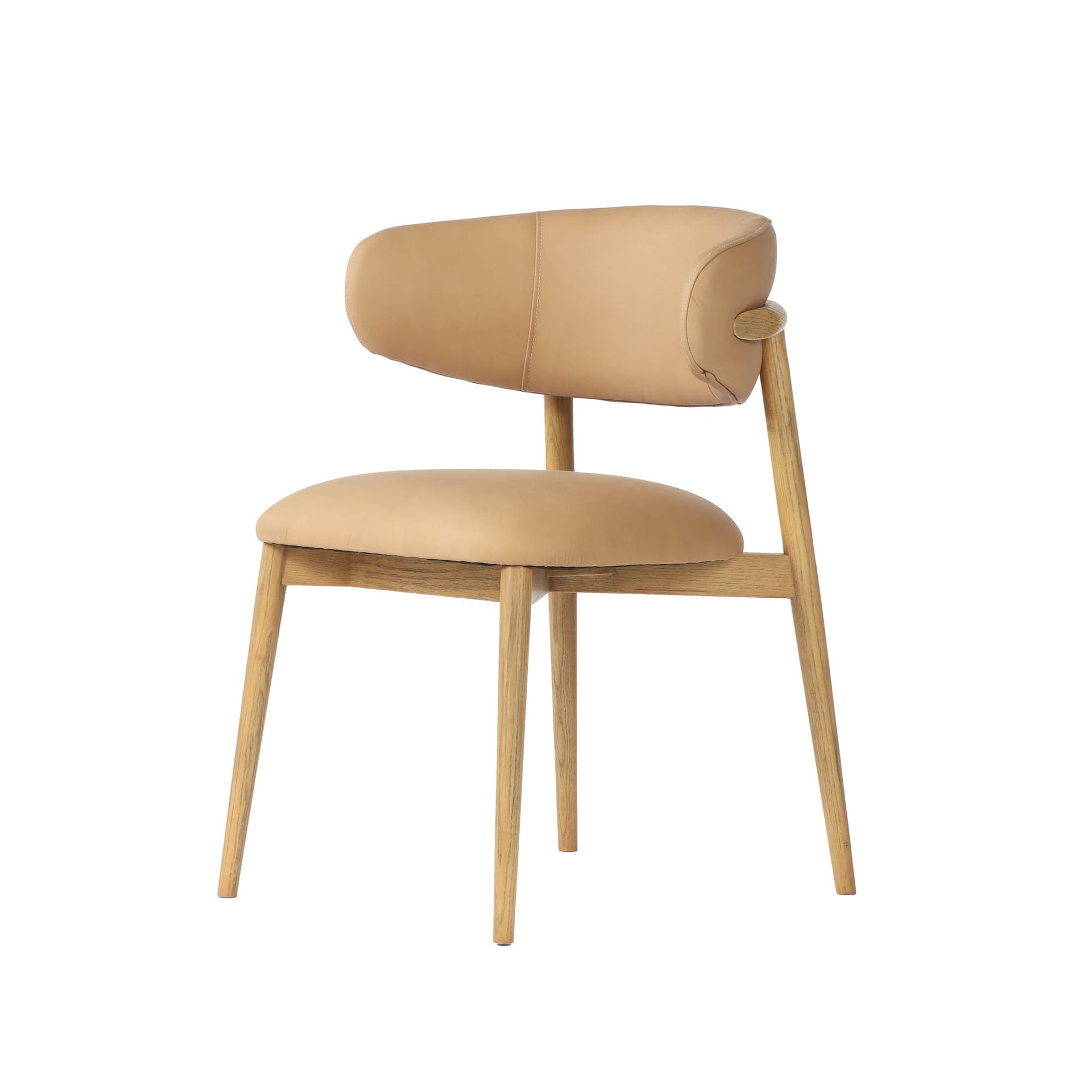 Silla de Comedor Milo Nude (Medidas 55.9 L x 58.4 W x 78.7 H)
