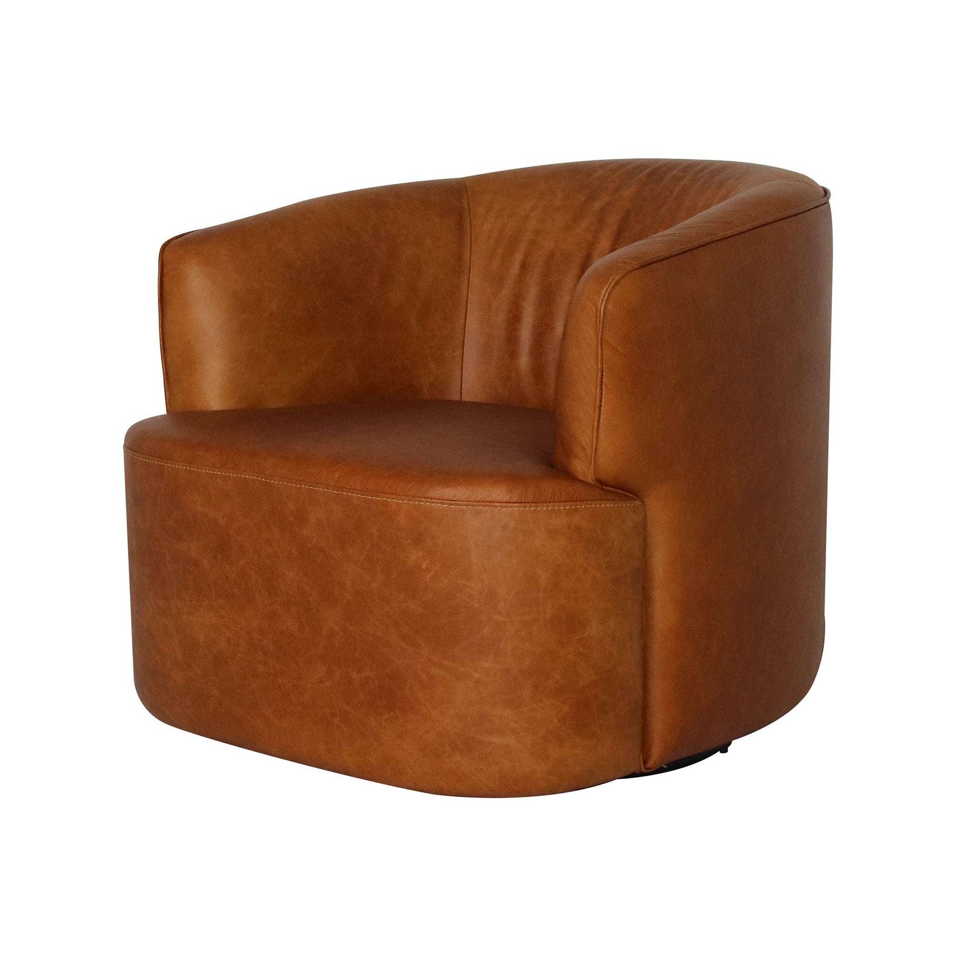 Sillón Giratorio Fireside - Antique Sienna