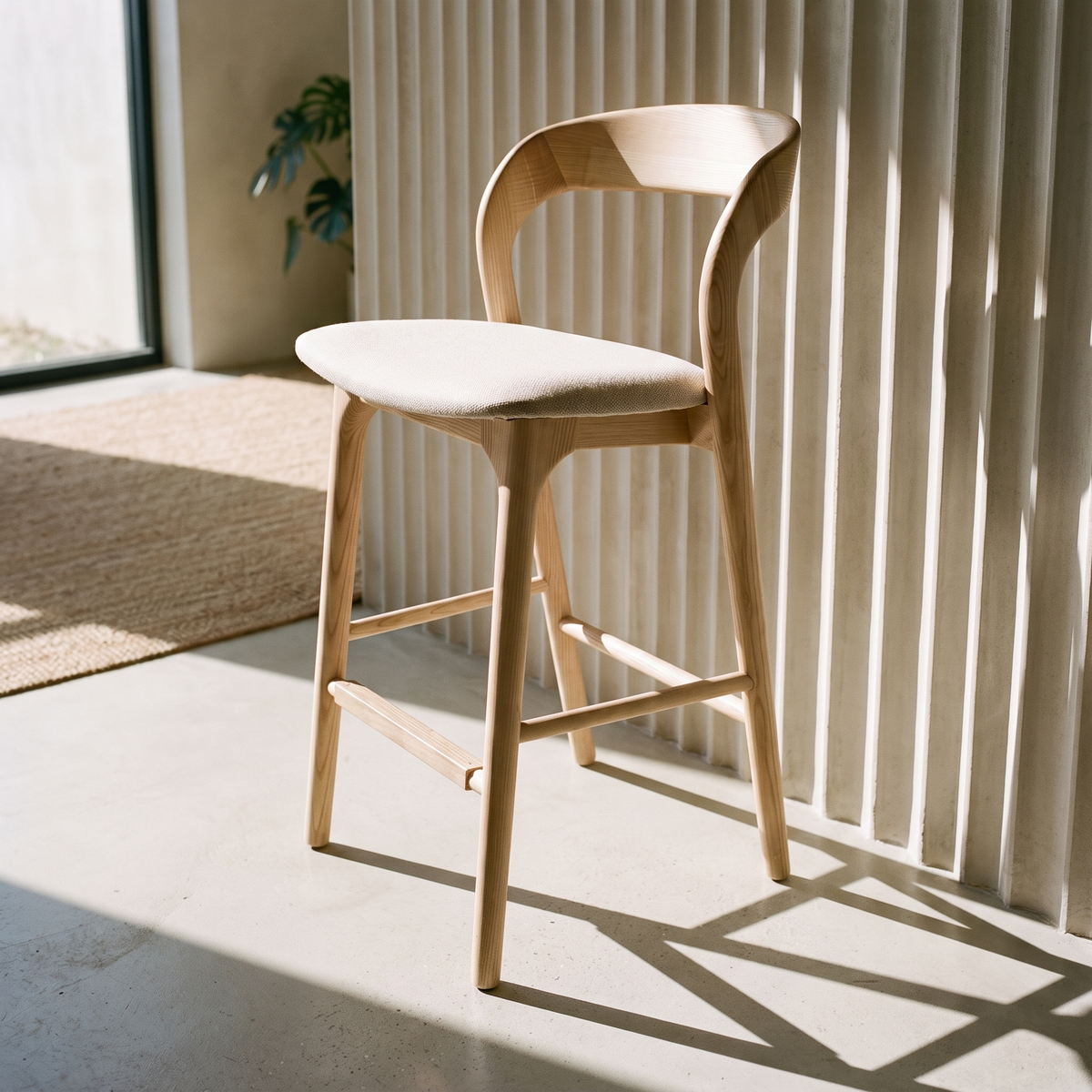 Rotondo Counter Stool - Natural