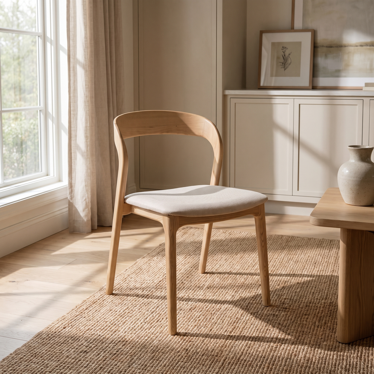 Rotondo Dining Chair - Natural
