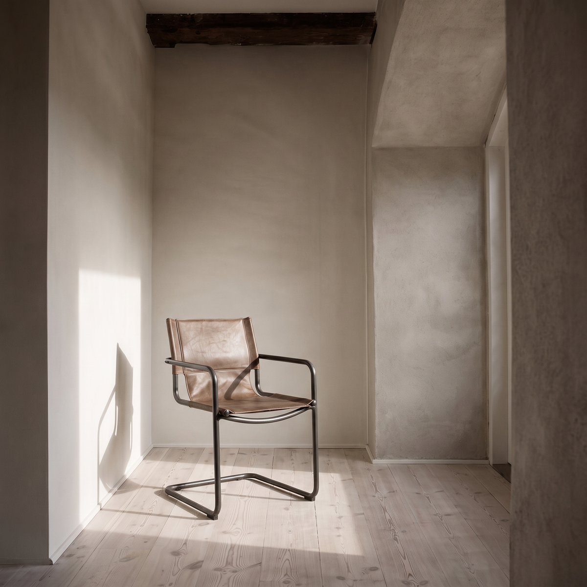Billy Arm Dining Chair - Whiskey