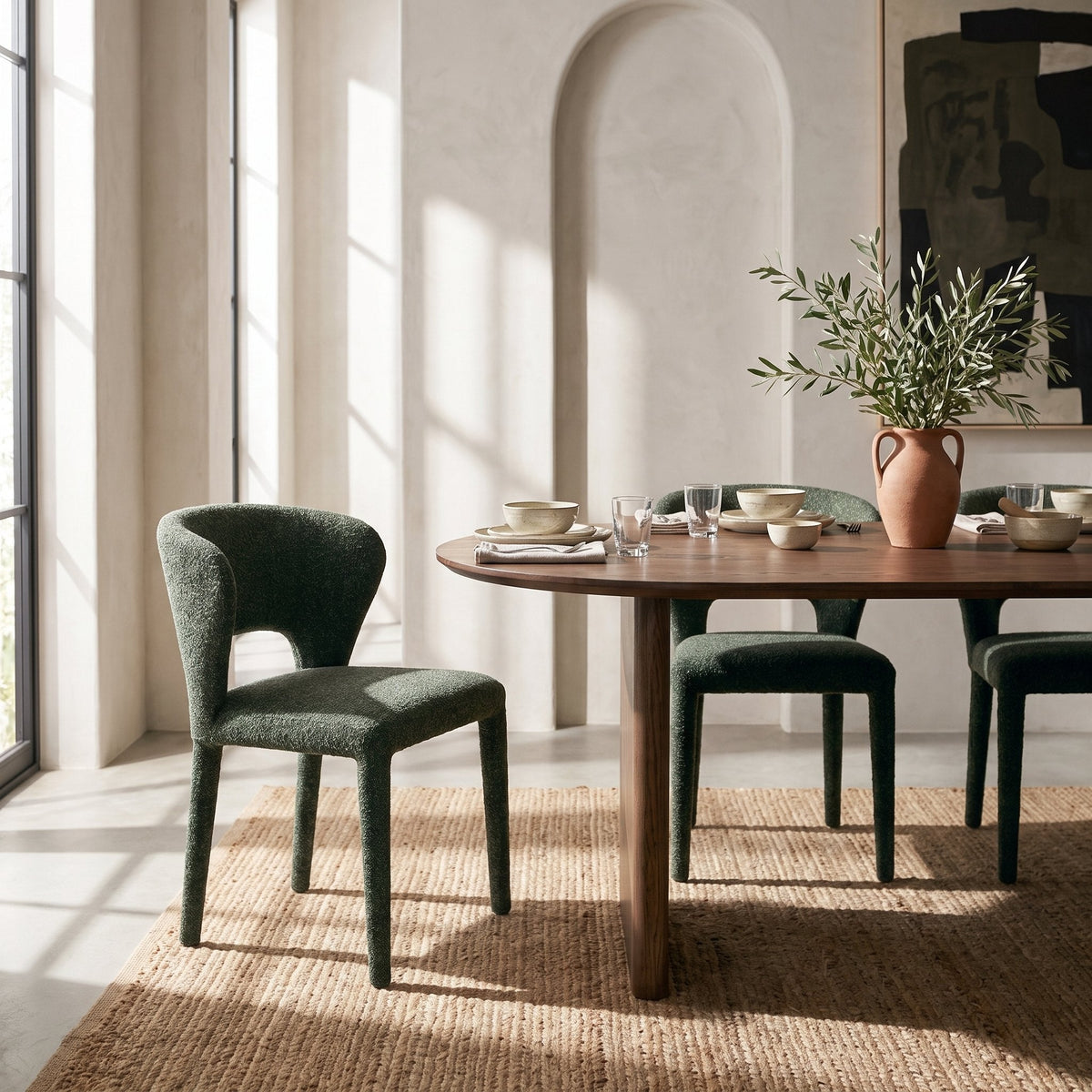 Dakota Dining Chair - Cloud Moss