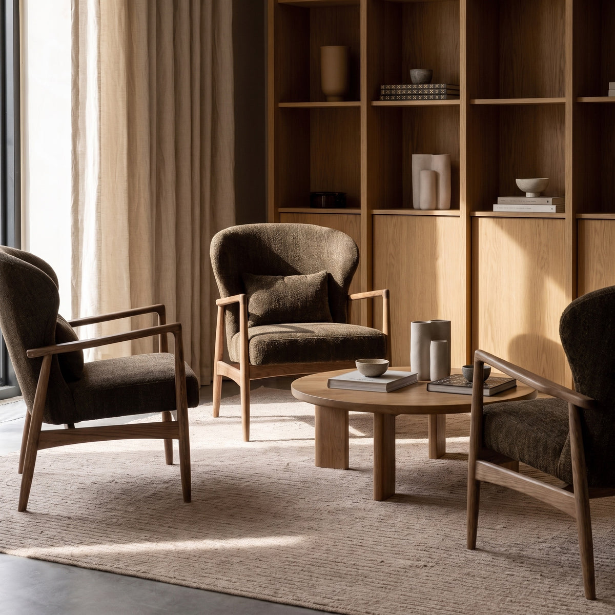 Rhodes Club Chair - Nettle