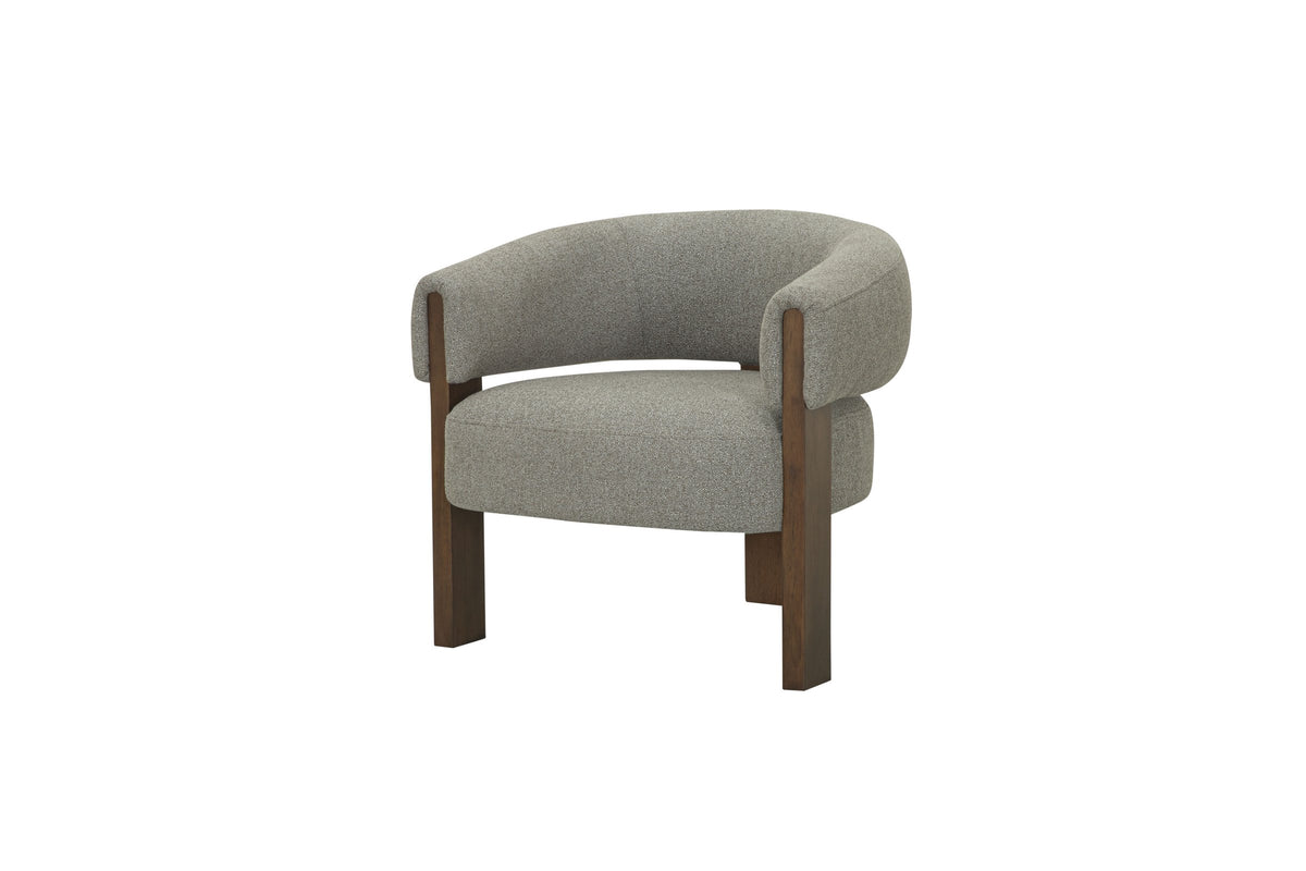 Miami Club Chair - Tweed Oatmeal