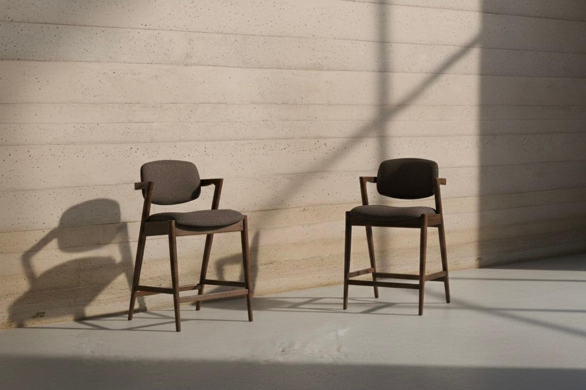Layla Counter Stool - Chocolate