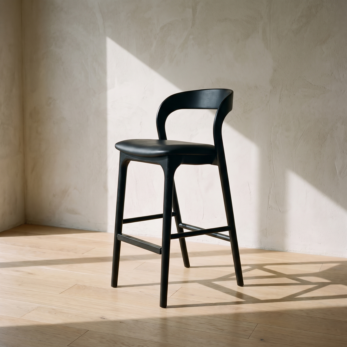 Rotondo Counter Stool - Black