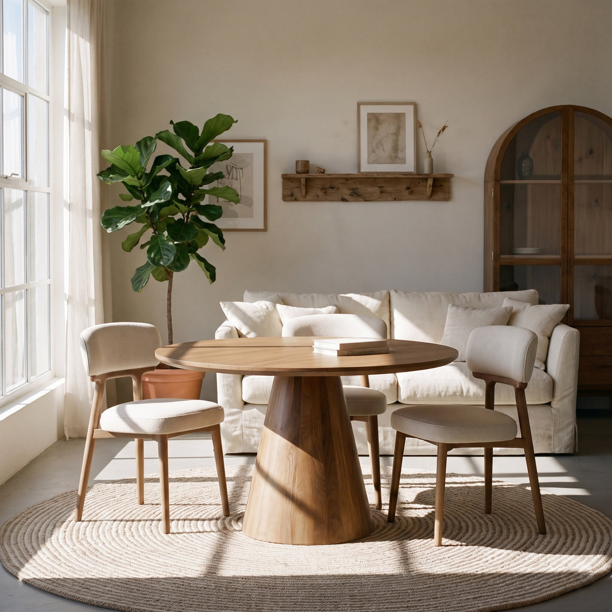 Vera Dining Chair - Oatmeal