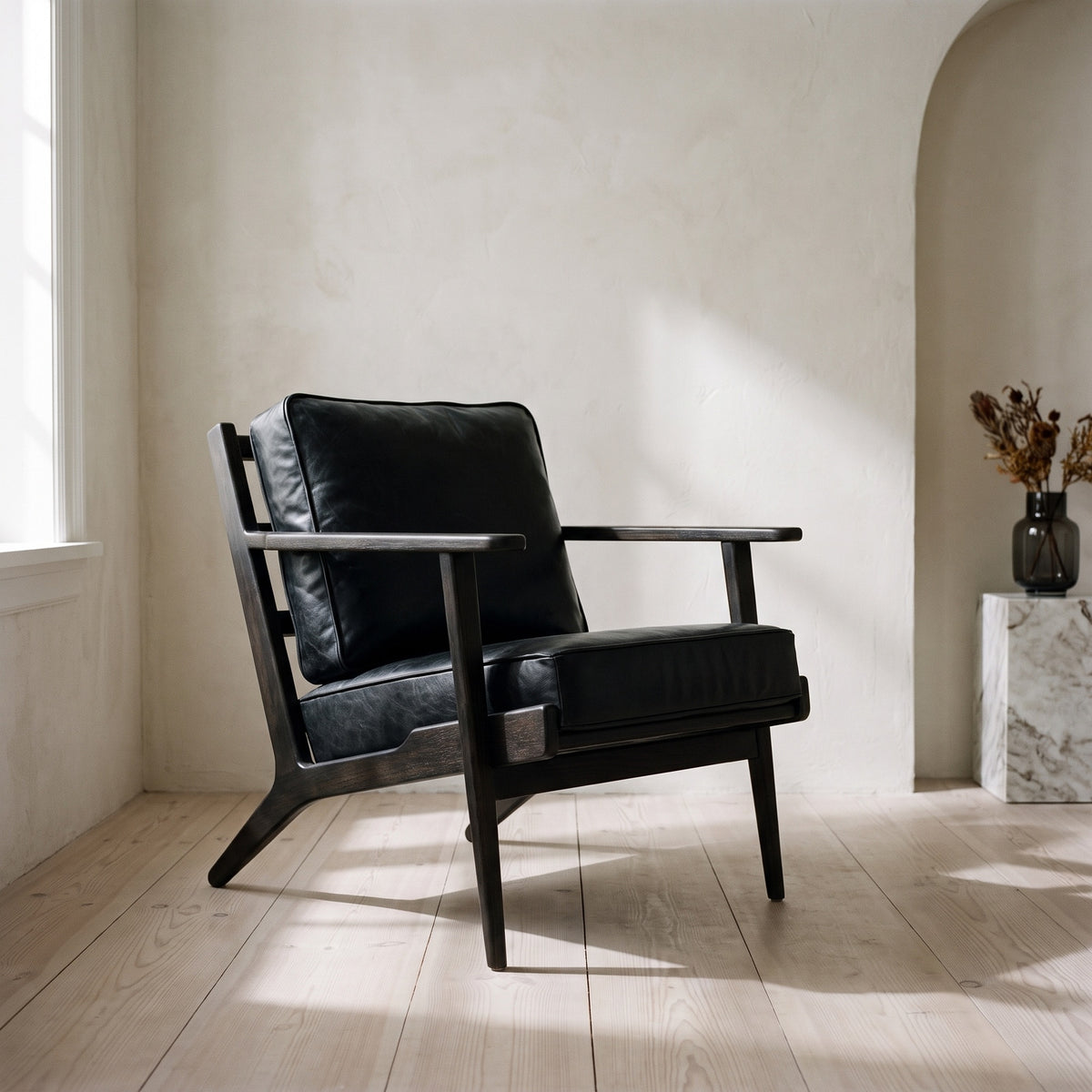 Junior Arm Chair - Black