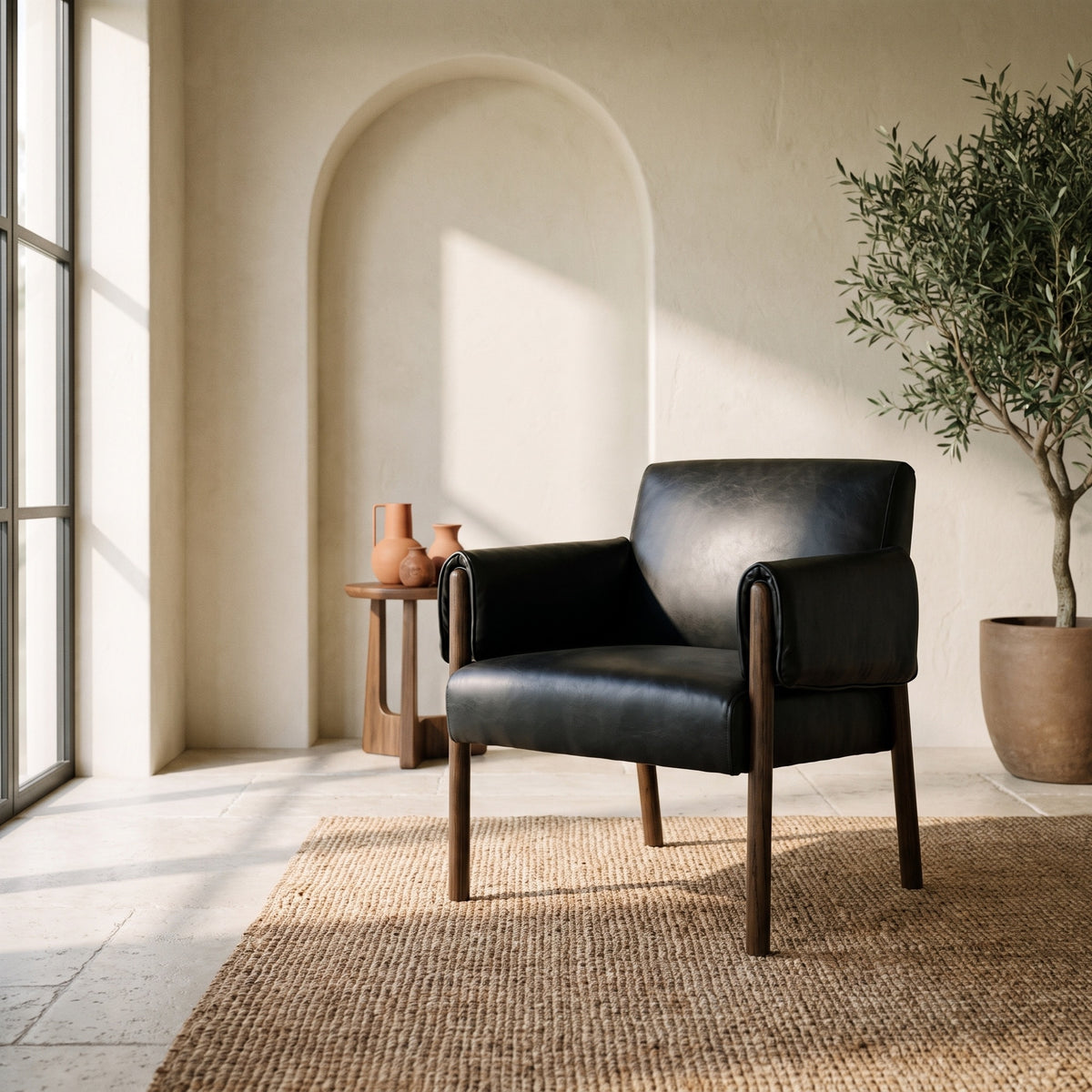 Forest Club Chair - Black