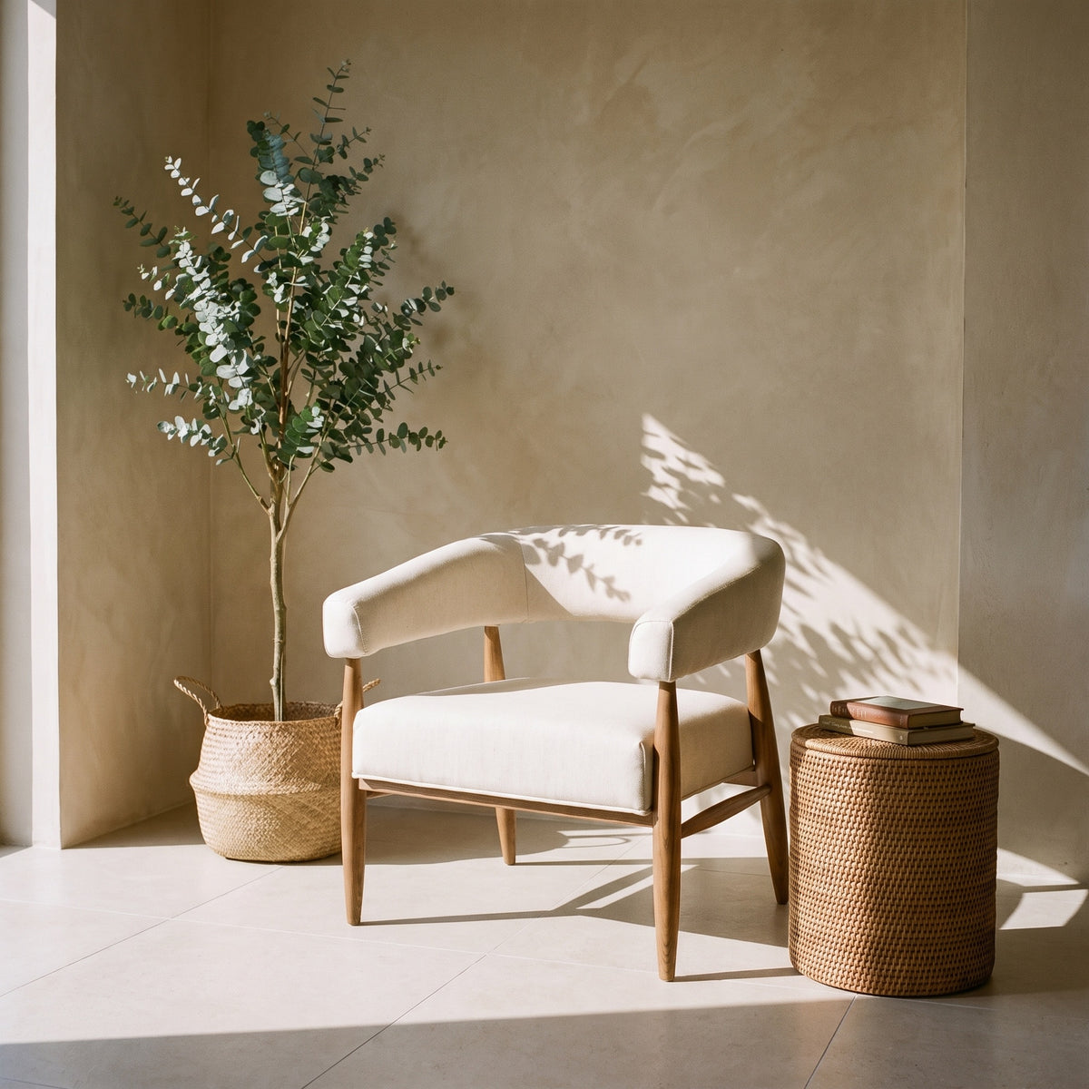 Zora Club Chair - Oatmeal Cream