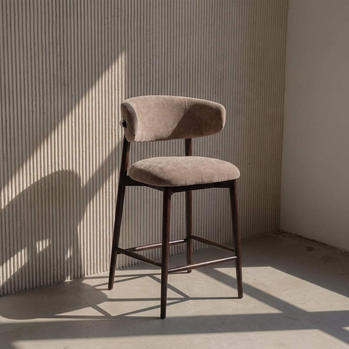 Milo Counter Stool - Birch Taupe