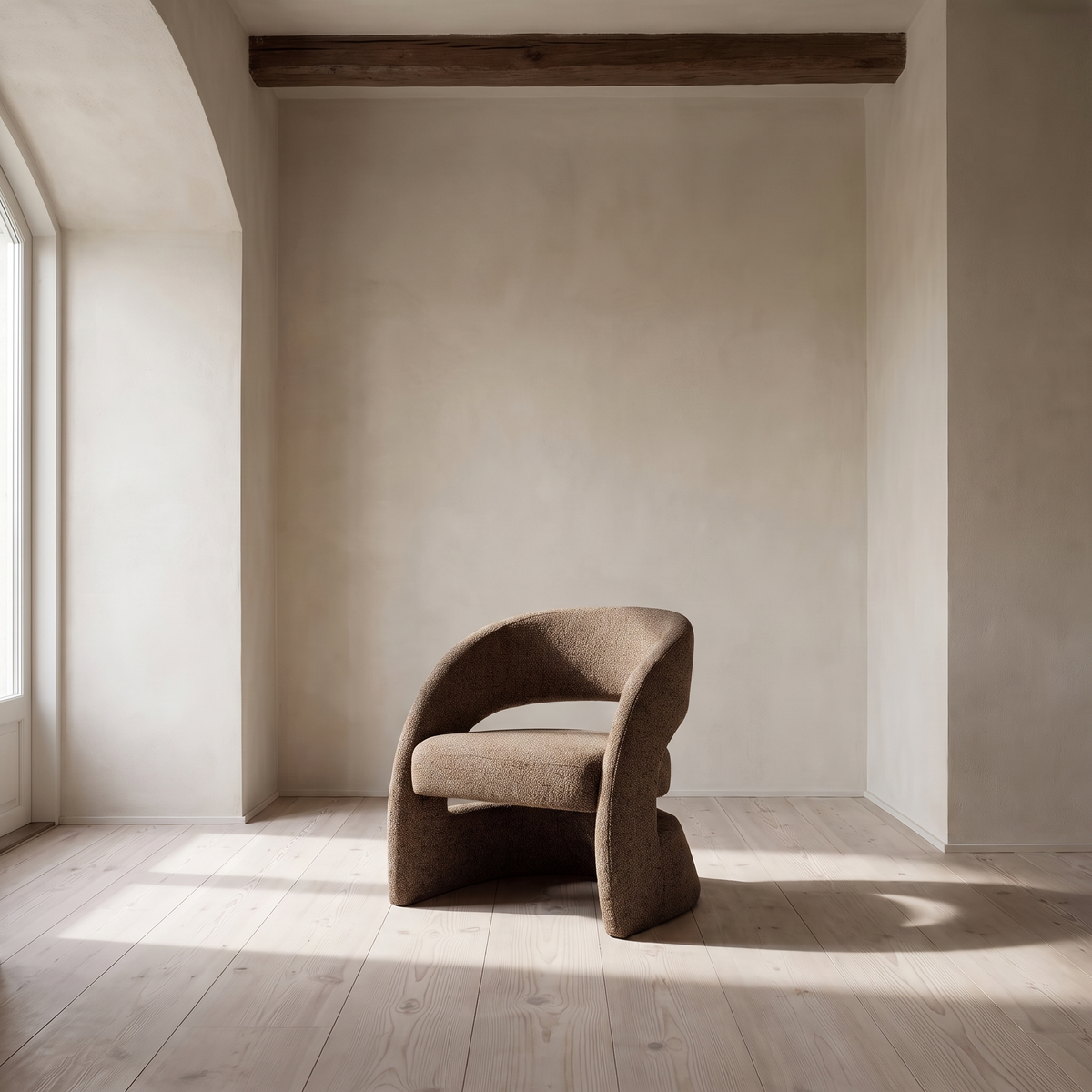 Virgo Club Chair - Chocolate