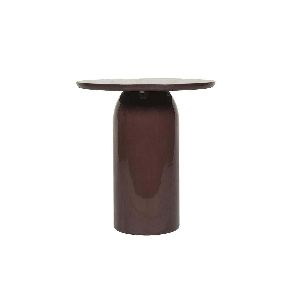 Vision Side Table - Burgandy
